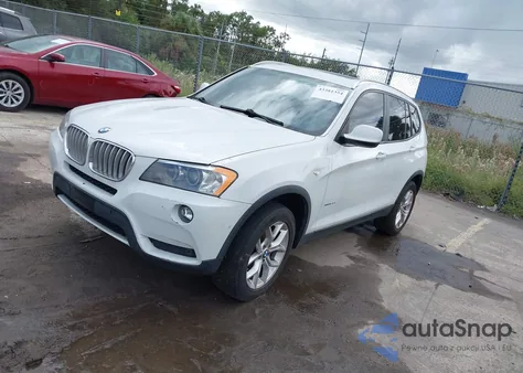 2012 BMW X3 xDrive35I from USA, damaged, VIN 5UXWX7C51CL889320